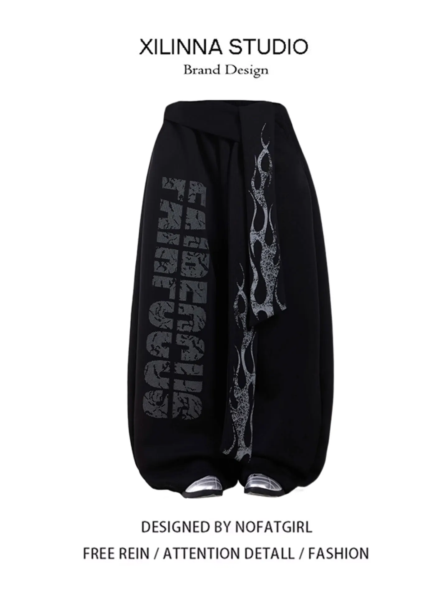 American Retro Hot Girl Letter Print Casual Sweatpants Women Summer Loose Slimming Straight Leg Wide Leg Long Pants
American Retro Hot Girl Letter Print Casual Sweatpants Women Summer Loose Slimming Straight Leg Wide Leg Long Pants