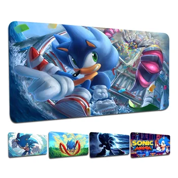 S-Sonic The H-Hedgehogs 남아용 마우스 패드, 천연 고무 게이밍 마우스 패드, 데스크 매트, 게임 월드 오브 탱크 CS GO Zelda 사이즈