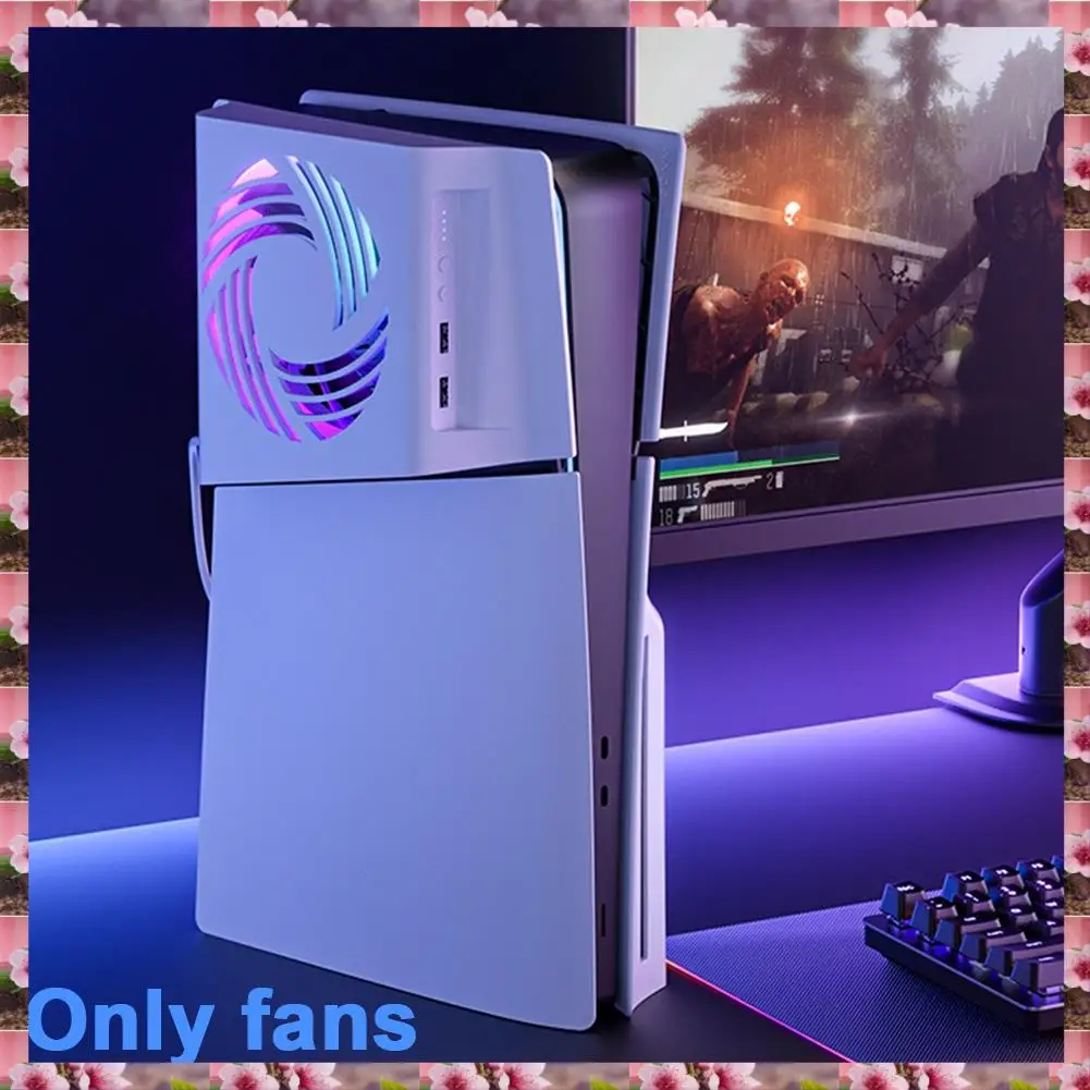 2025 For Ps5slim Temperature Control Cooling Fan Host Optical Drive Version Digital Version Universal RGB Light Fan,For Ps5slim
2025 For Ps5slim Temperature Control Cooling Fan Host Optical Drive Version Digital Version Universal RGB Light Fan,For Ps5slim