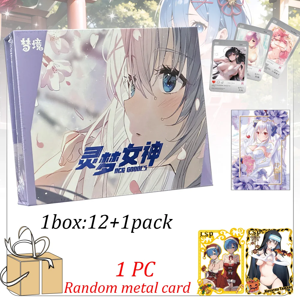 ACG Goodes Goddess of Reimu Card Goddess Story Collection Card ACG Boxes Waifu Yae Miko Nami Hutao Booster Box Doujin Toys Gift 
ACG Goodes Goddess of Reimu Card Goddess Story Collection Card ACG Boxes Waifu Yae Miko Nami Hutao Booster Box Doujin Toys Gift