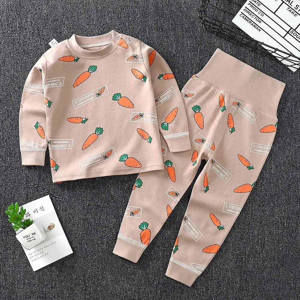 Pure Cotton Thermal Sleepwear Set for Girls Spring Autumn Long Sleeve Home Clothes Baby Warm Underwear Printed Design
Pure Cotton Thermal Sleepwear Set for Girls Spring Autumn Long Sleeve Home Clothes Baby Warm Underwear Printed Design