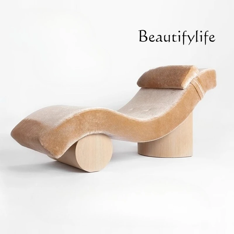 medieval light luxury leisure chair/American S-shaped lazy sofa chair/simple living room single chair 
medieval light luxury leisure chair/American S-shaped lazy sofa chair/simple living room single chair