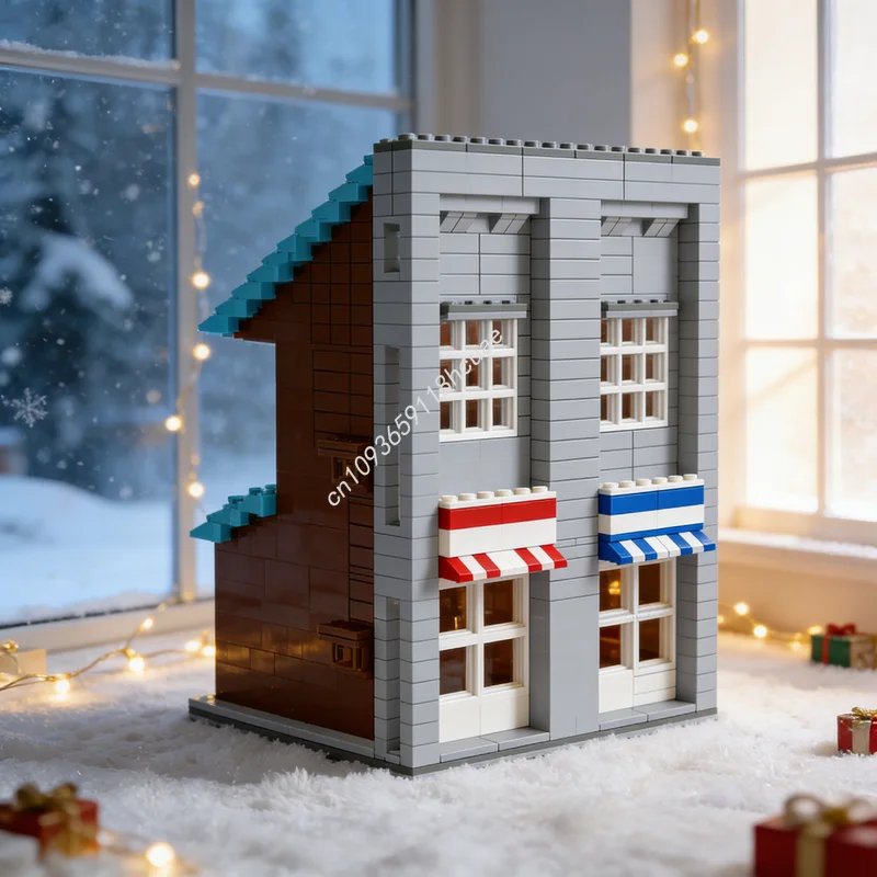 1248pcs MOC Store Town Plan Model Building Blocks Construction Christmas Gifts Assemble Creative Toy Idea Brick DIY Education
1248pcs MOC Store Town Plan Model Building Blocks Construction Christmas Gifts Assemble Creative Toy Idea Brick DIY Education