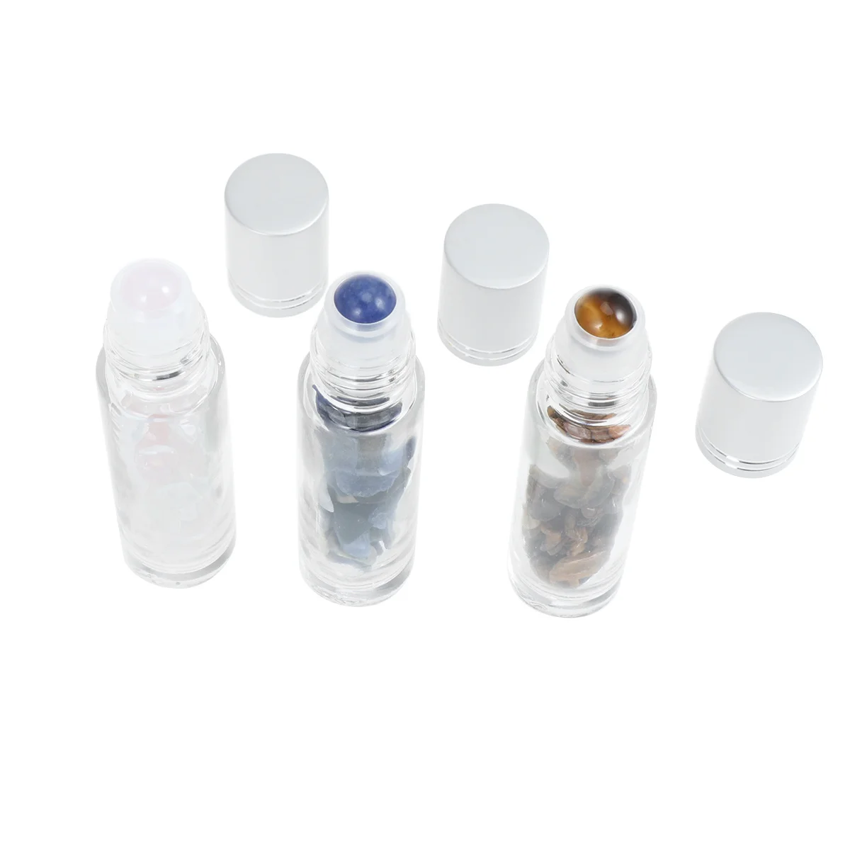 10Pcs Crystal Roll-on Bottles Thick Glass Leakproof Refillable Travel Perfume Essential Oil Makeup Containers Portable Smooth 
10Pcs Crystal Roll-on Bottles Thick Glass Leakproof Refillable Travel Perfume Essential Oil Makeup Containers Portable Smooth