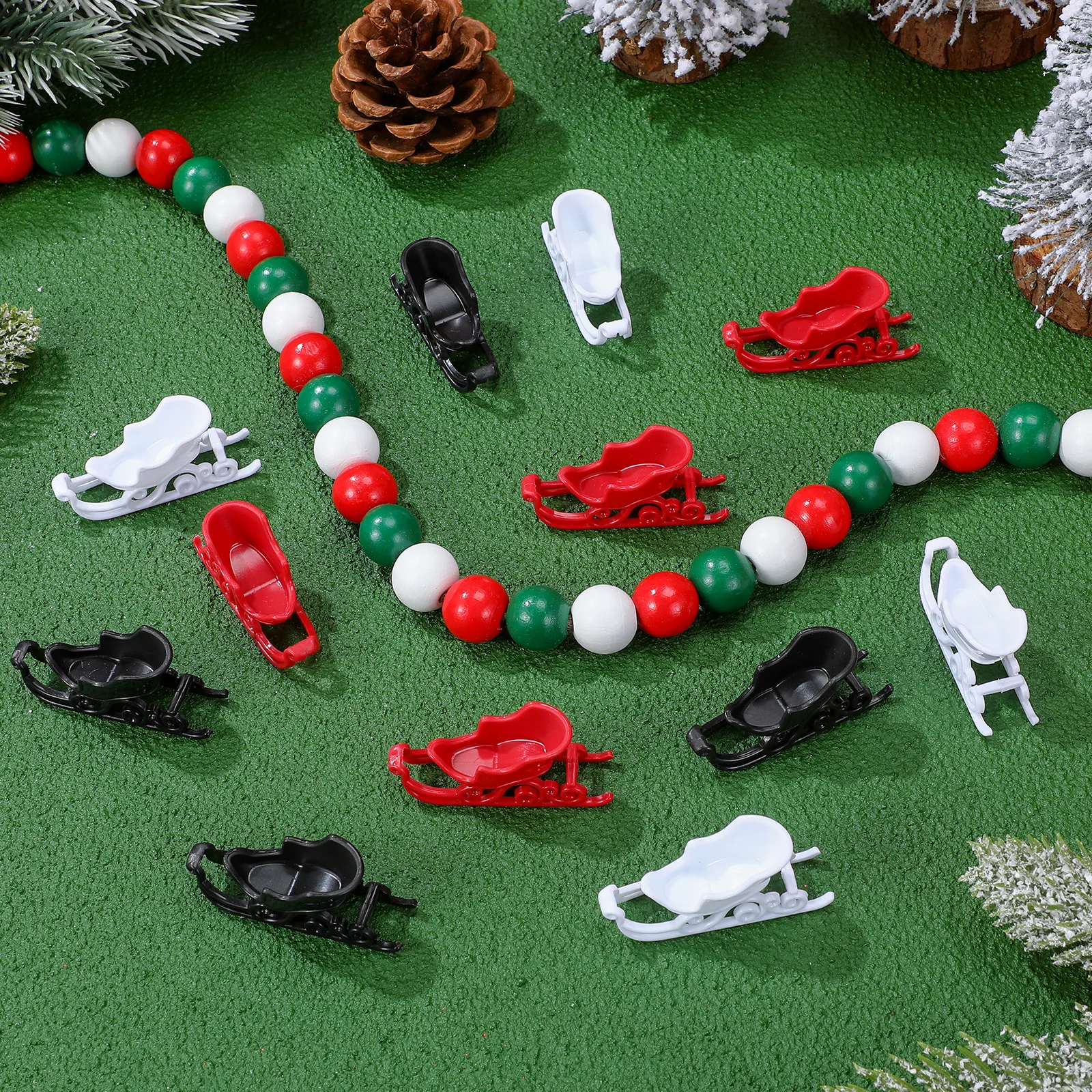 12Pcs Christmas Sleigh Decorations Multi Functional Christmas Sleigh Ornament for Desktop Table Party Xmas Holiday Decoration
12Pcs Christmas Sleigh Decorations Multi Functional Christmas Sleigh Ornament for Desktop Table Party Xmas Holiday Decoration