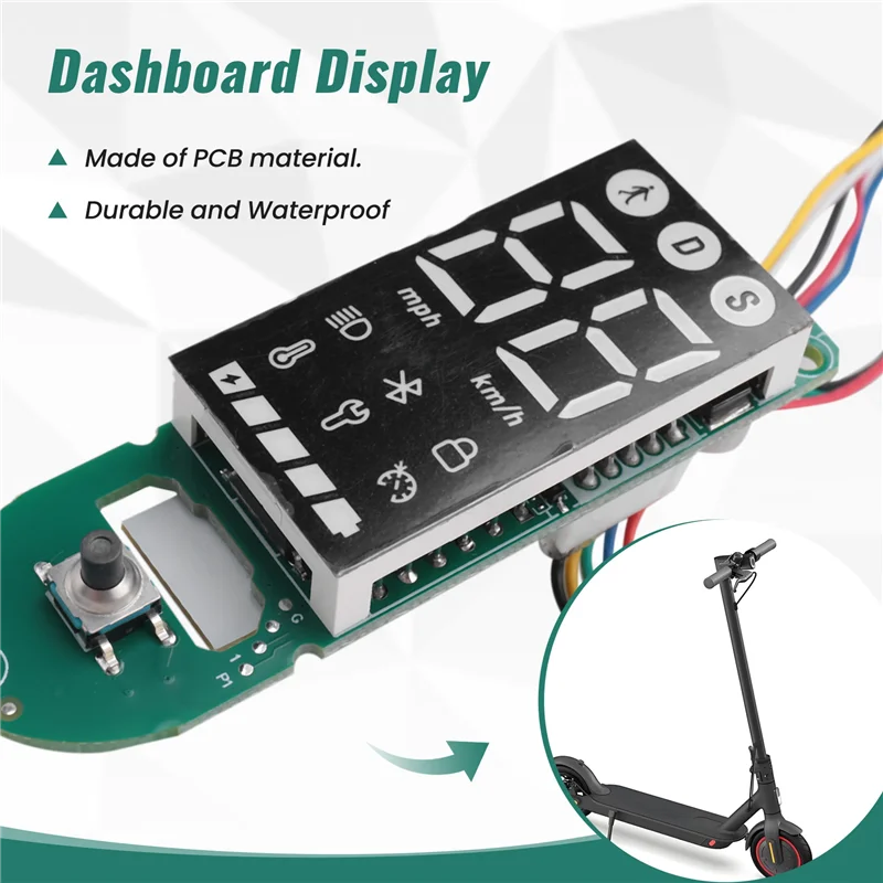 -A96Z Electric Scooter Dashboard For Xiaomi MI 3 Lite Kick Scooter Panel Circuit Board Replacement Display Accessories 
-A96Z Electric Scooter Dashboard For Xiaomi MI 3 Lite Kick Scooter Panel Circuit Board Replacement Display Accessories