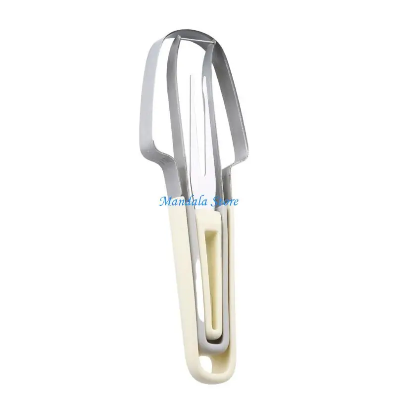 U2JC Watermelon Cutter Slicer Tool 3 in 1 Stainless Steel Watermelon Cutter Portable Fruit Fork for Camping Kitchen Tool
U2JC Watermelon Cutter Slicer Tool 3 in 1 Stainless Steel Watermelon Cutter Portable Fruit Fork for Camping Kitchen Tool