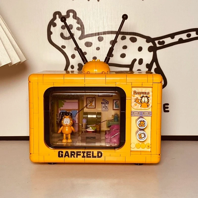 Garfield Building Blocks Retro TV Set Cartoon Animation Children's Assembly Toy Model Desktop Ornament Collectible Gift
Garfield Building Blocks Retro TV Set Cartoon Animation Children's Assembly Toy Model Desktop Ornament Collectible Gift