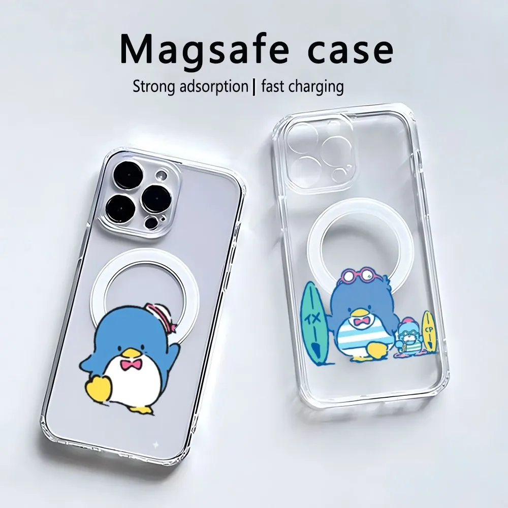 Cute T-TuxedoSam Phone Case Magsafe Transparent Case Iphone 13 Pro Max Case 12 Mini Phone Cover 11 14 15 16Wireless Charging
Cute T-TuxedoSam Phone Case Magsafe Transparent Case Iphone 13 Pro Max Case 12 Mini Phone Cover 11 14 15 16Wireless Charging
