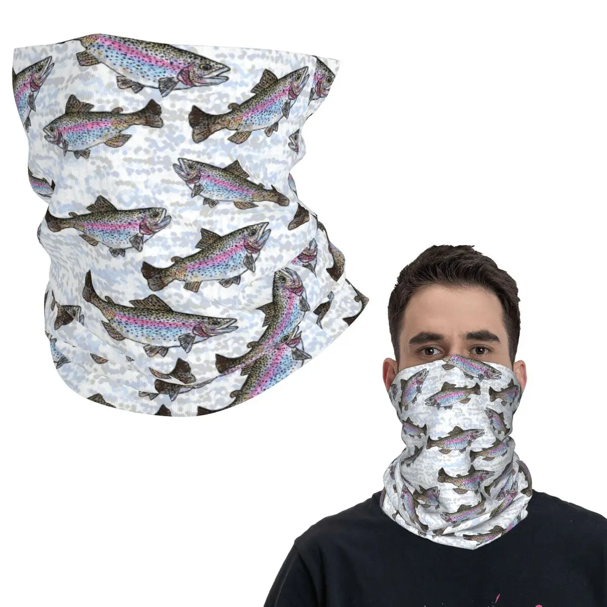 Радужная форель, рыбалка, рыбак, бандана с рисунком, маска на шею, шарф с принтом, велосипедный шарф, унисекс, моющийся для взрослых
Радужная форель, рыбалка, рыбак, бандана с рисунком, маска на шею, шарф с принтом, велосипедный шарф, унисекс, моющийся для взрослых