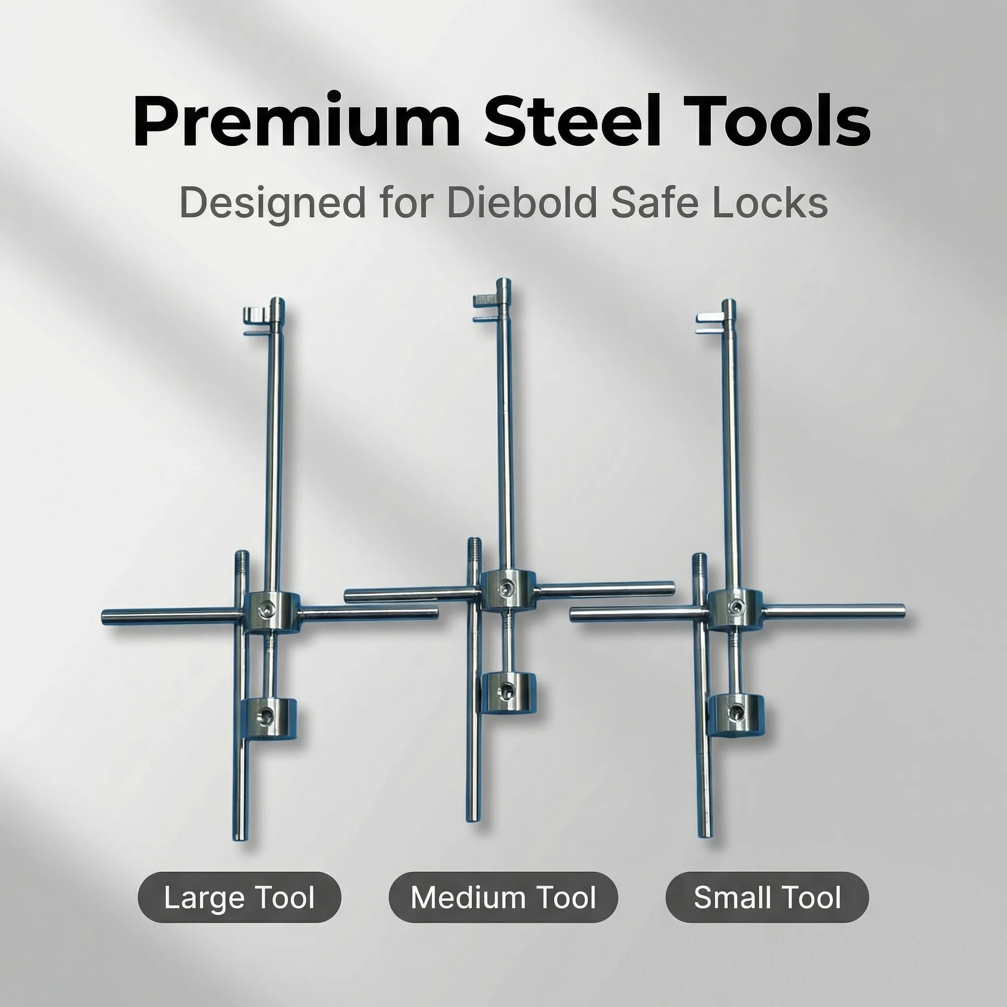 professional locksmith equipment For Large Medium Small Diebold Lever tumbler lock All-Steel Tool Set Repair Tools
professional locksmith equipment For Large Medium Small Diebold Lever tumbler lock All-Steel Tool Set Repair Tools
