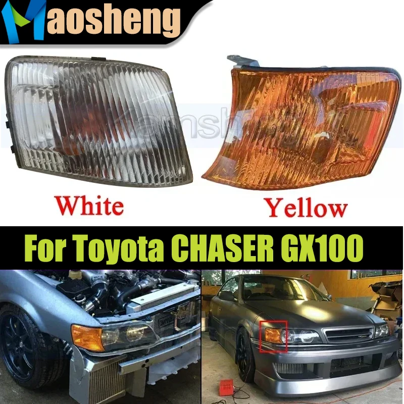 Front Turn Signal Lamp For Toyota CHASER GX100 JZX100 1996-2001 Corner Light Headlight Marker Lamp Side Fender Lights
Front Turn Signal Lamp For Toyota CHASER GX100 JZX100 1996-2001 Corner Light Headlight Marker Lamp Side Fender Lights