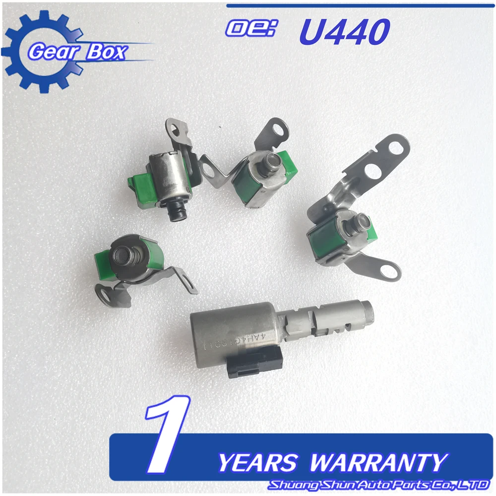 5PCS U440E U441E Automatic Transmission Solenoid Kit For Ford Fiesta Toyota Chevrolet AVEO AW80-40LE
5PCS U440E U441E Automatic Transmission Solenoid Kit For Ford Fiesta Toyota Chevrolet AVEO AW80-40LE