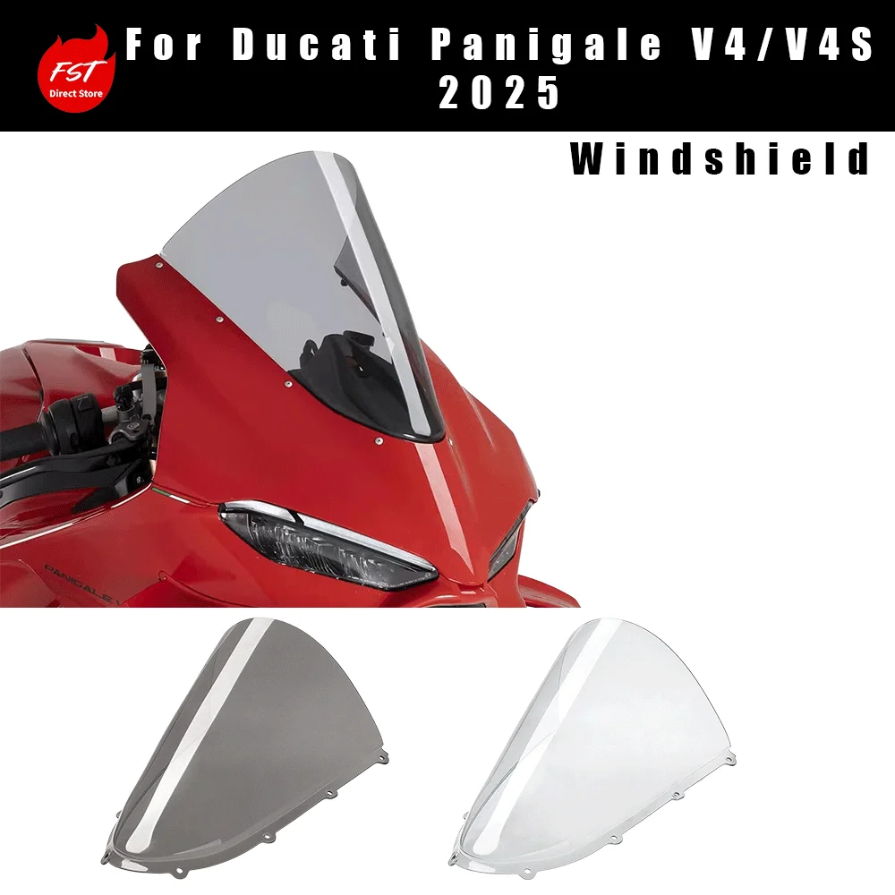 Fits 2025 Ducati Panigale V4 / V4S_R, Modified Front Windshield & Windscreen Parts
Fits 2025 Ducati Panigale V4 / V4S_R, Modified Front Windshield & Windscreen Parts