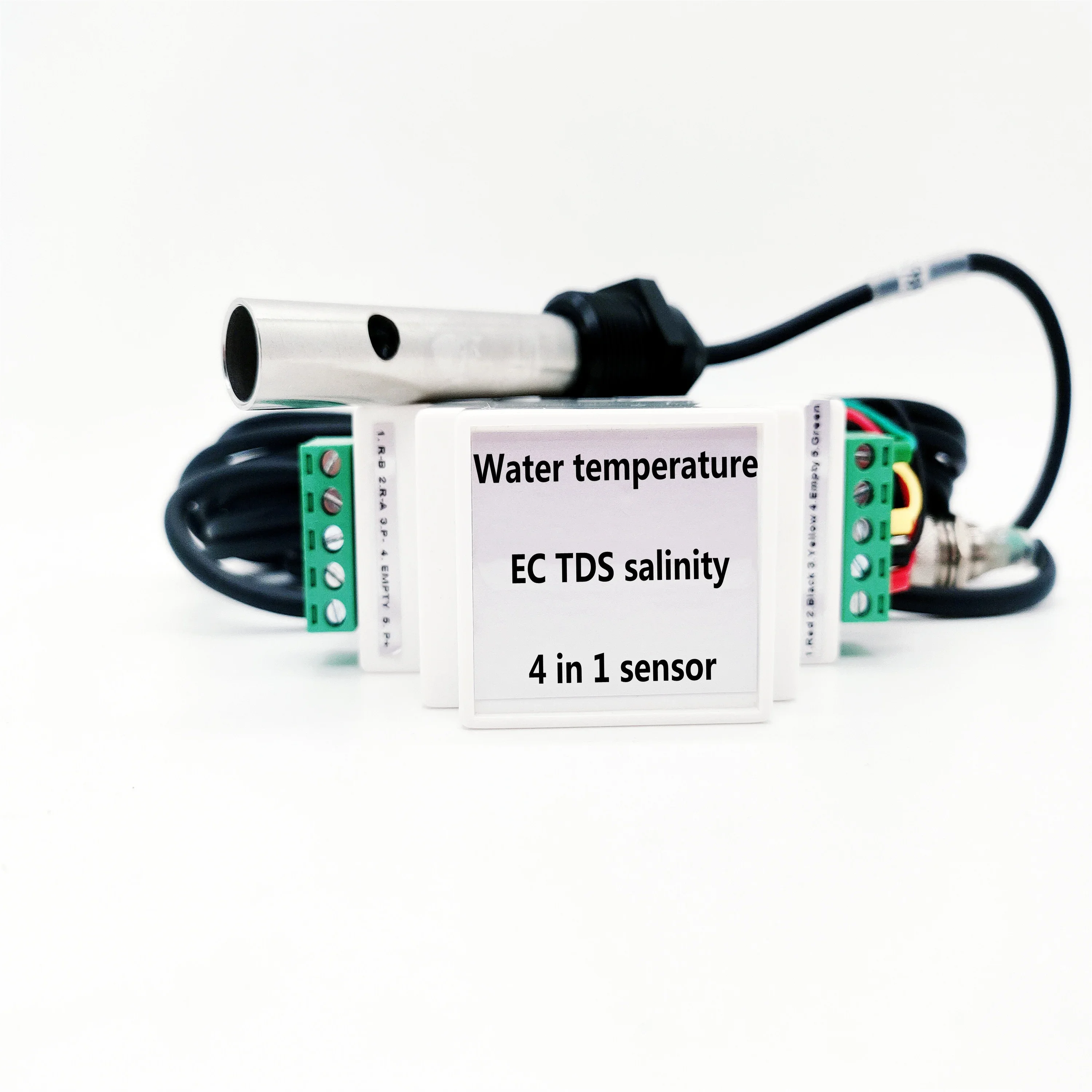 Slideway Installation 4-20mA 0-5V 0-10V RS485 Modbus Temperature Conductivity TDS Salinity Water Quality Monitoring Sensor
Slideway Installation 4-20mA 0-5V 0-10V RS485 Modbus Temperature Conductivity TDS Salinity Water Quality Monitoring Sensor