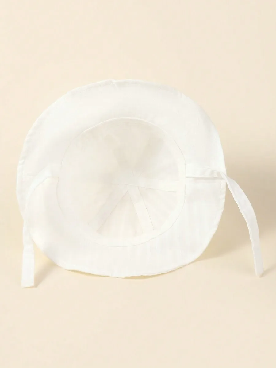 Adult White Wide Brim Bucket Hat For Sun Protection Outdoor Travel
Adult White Wide Brim Bucket Hat For Sun Protection Outdoor Travel