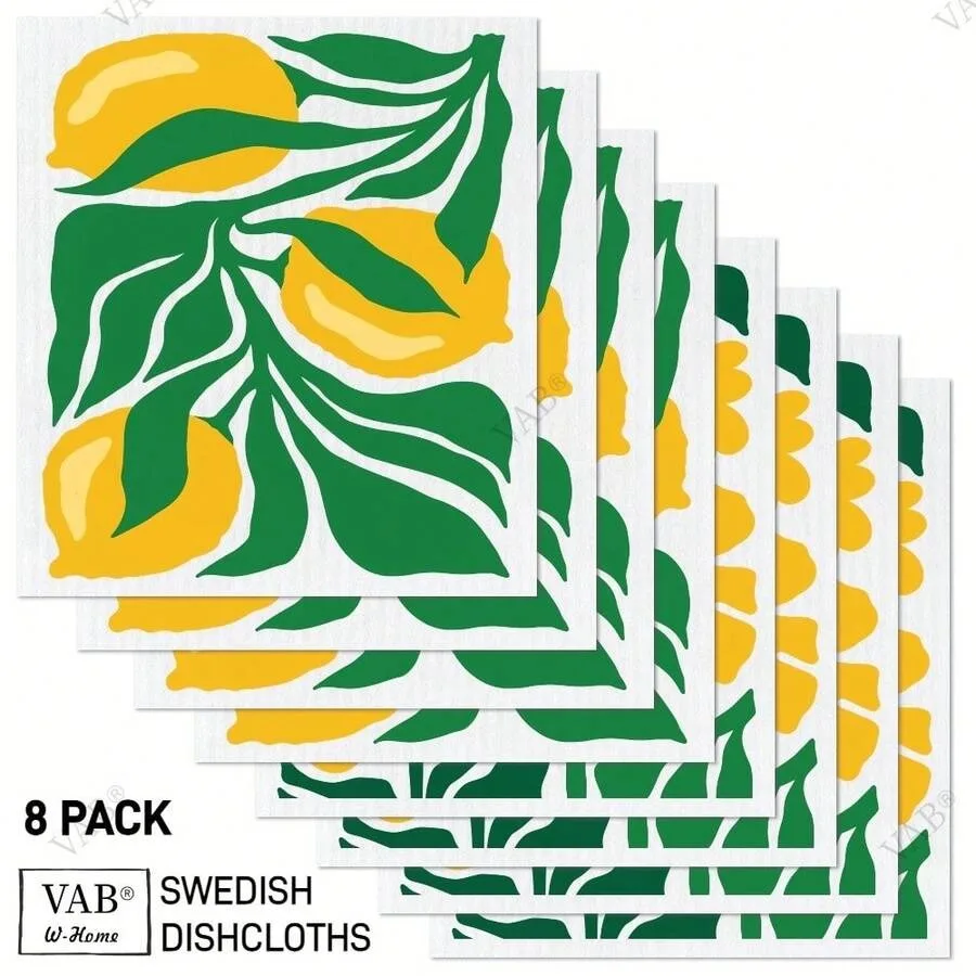8 Pack VAB Swedish Dishcloths For Kitchen, Swedish Dish Cloths, Kitchen Towels, Super Absorbent Reusable Paper Towels Washable,
8 Pack VAB Swedish Dishcloths For Kitchen, Swedish Dish Cloths, Kitchen Towels, Super Absorbent Reusable Paper Towels Washable,