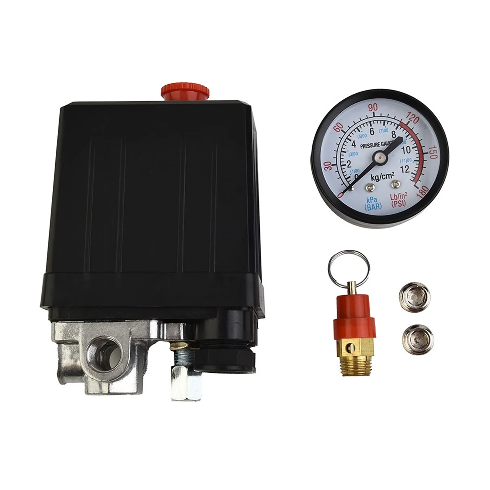 Metal And Plastic Air Compressor Pressure Switch Air Compressor Manifold Regulator Pressure Switch Safety Valve
Metal And Plastic Air Compressor Pressure Switch Air Compressor Manifold Regulator Pressure Switch Safety Valve