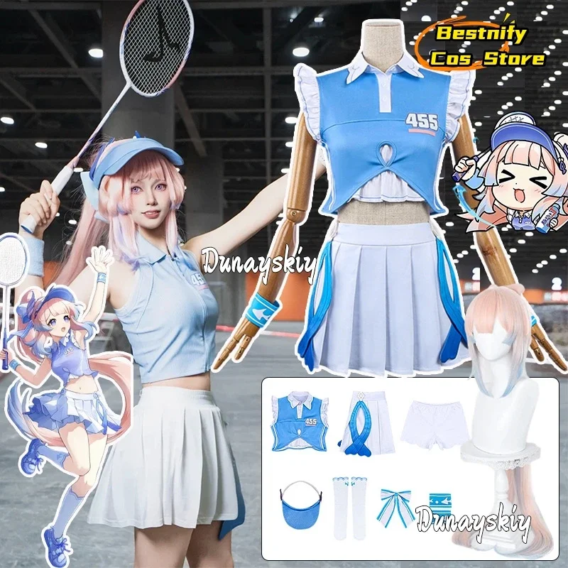 CosplaySangonomiya Kokomi Cosplay Costume 455 Cute Sports jirai kei Uniform Women'Dresses Game Genshin Impact Role-play Wig Shoe
CosplaySangonomiya Kokomi Cosplay Costume 455 Cute Sports jirai kei Uniform Women'Dresses Game Genshin Impact Role-play Wig Shoe