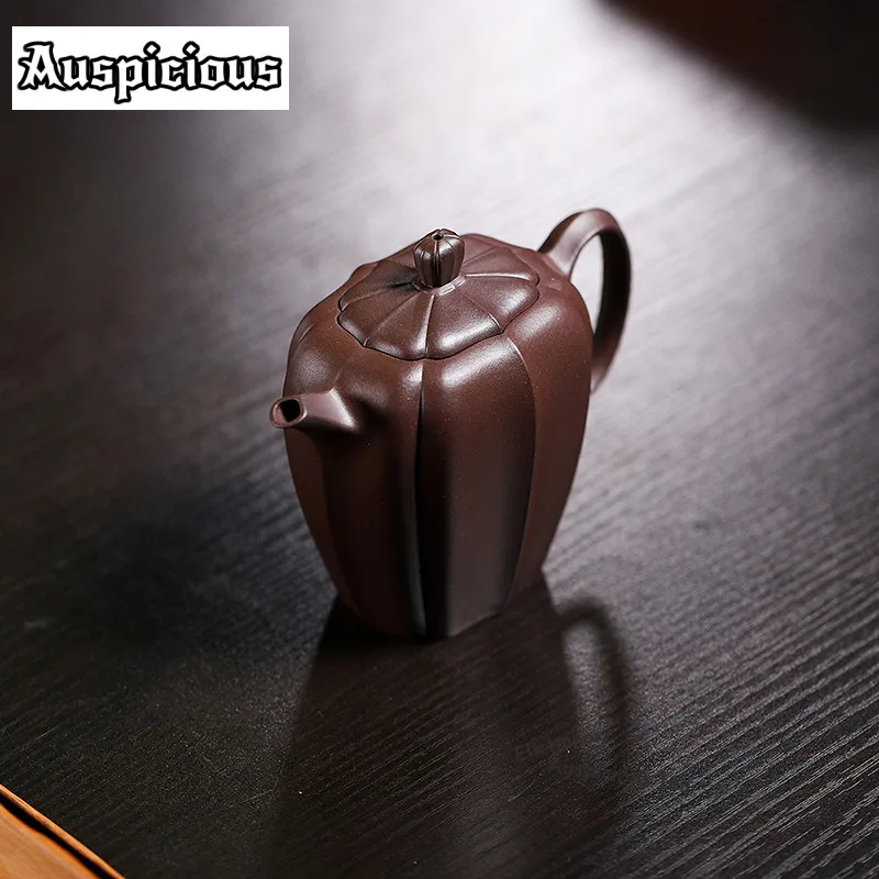 240 мл Эстетические чайники Исин из фиолетовой глины, горшок ручной работы с дыней, горшок с необработанной рудой, грязевой чайник, китайский чайный сервиз Zisha, чайные предметы, ремесло
240 мл Эстетические чайники Исин из фиолетовой глины, горшок ручной работы с дыней, горшок с необработанной рудой, грязевой чайник, китайский чайный сервиз Zisha, чайные предметы, ремесло