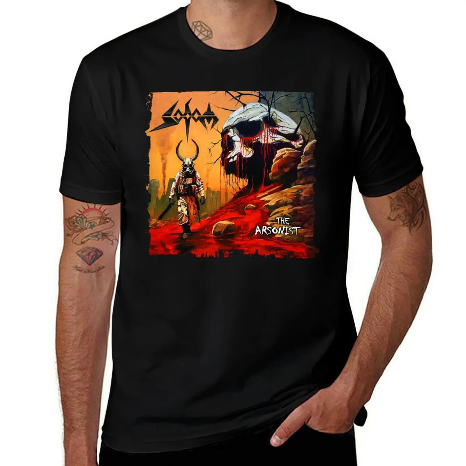 Sodom - The Arsonist / Version 2 T-Shirt tops vintage clothes anime vintage graphic tee t shirts for men cotton
Sodom - The Arsonist / Version 2 T-Shirt tops vintage clothes anime vintage graphic tee t shirts for men cotton