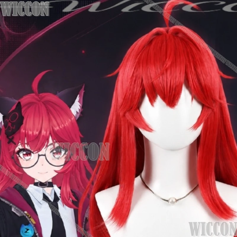 Nanally Coluccis Game Neverness To Everness Red Straight Hair Wig Jirai Kei Synthetic Hair Halloween Cosplay Event Festival Cos
Nanally Coluccis Game Neverness To Everness Red Straight Hair Wig Jirai Kei Synthetic Hair Halloween Cosplay Event Festival Cos