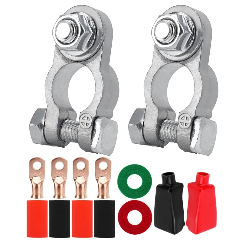 96GB Battery Terminal Connector with Ergonomic Designs Auto Battery Connector Easy to Use for Car & Boat Application
96GB Battery Terminal Connector with Ergonomic Designs Auto Battery Connector Easy to Use for Car & Boat Application