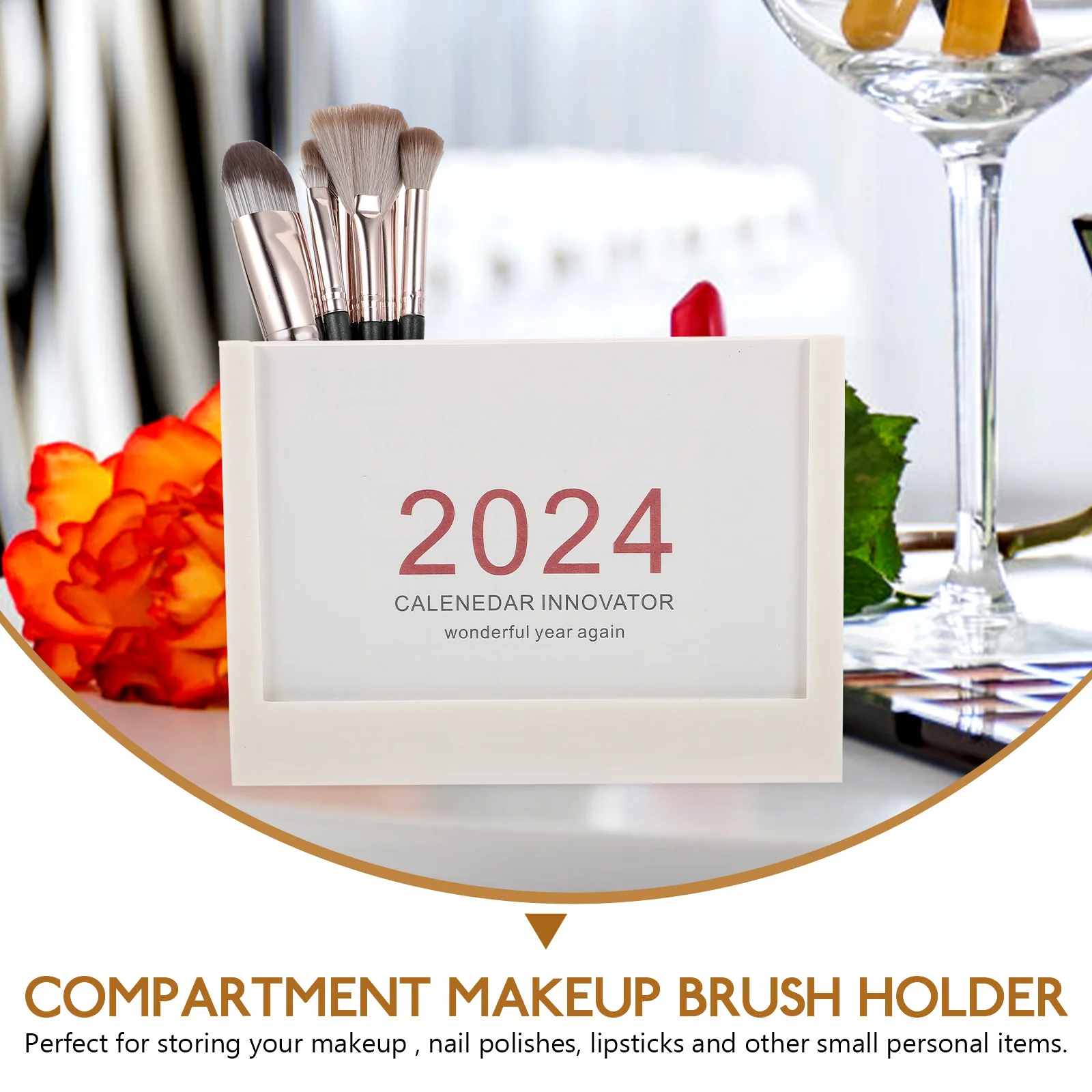 Pencil Holder Desk Calendar Organizer Storage for Adhesive and White Coloured Holders
Pencil Holder Desk Calendar Organizer Storage for Adhesive and White Coloured Holders