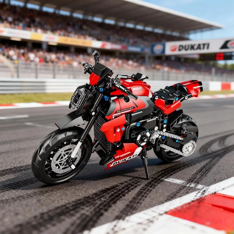 2026 New Red Motorcycle Building Blocks Model Adult Assembly Model Ideal Gift For Motorcycle Fans And Collectors
2026 New Red Motorcycle Building Blocks Model Adult Assembly Model Ideal Gift For Motorcycle Fans And Collectors