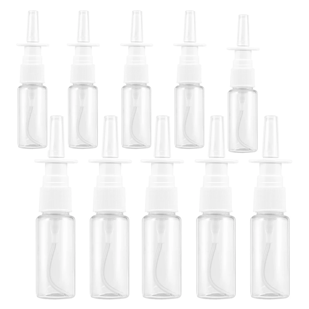 10 Pcs Rhinitis Spray Bottle Dividing Bottles Plastic Fine Travel Makeup Supplies Toner Reusable LeakProof Lightweight
10 Pcs Rhinitis Spray Bottle Dividing Bottles Plastic Fine Travel Makeup Supplies Toner Reusable LeakProof Lightweight