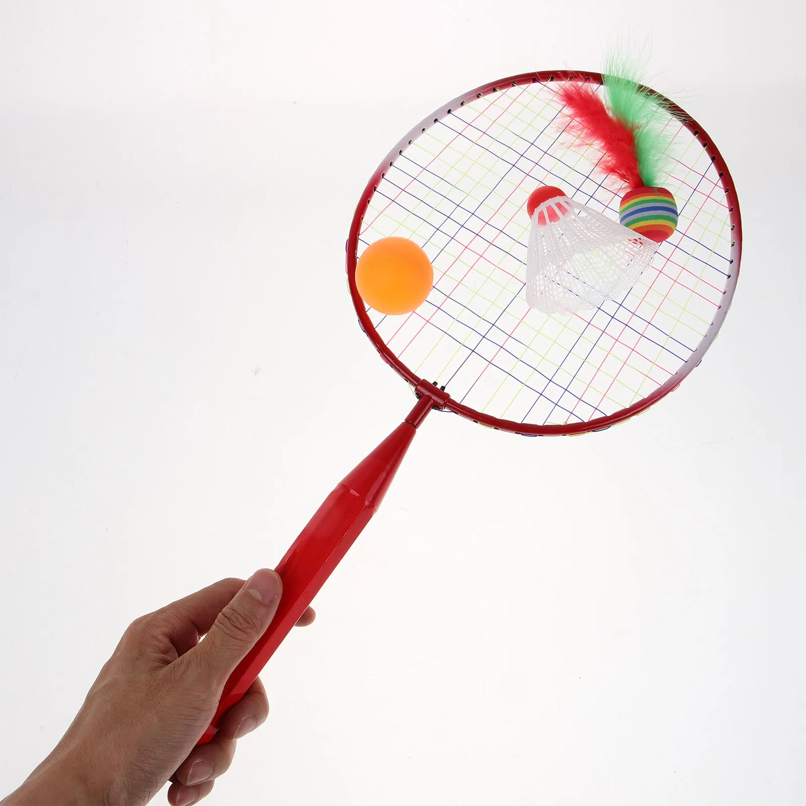 1Set Kids Badminton Racket with Optimized Balance Soft Touch Handle Kid Friendly Design Ages 3 to 8 Outdoor Sports Training
1Set Kids Badminton Racket with Optimized Balance Soft Touch Handle Kid Friendly Design Ages 3 to 8 Outdoor Sports Training