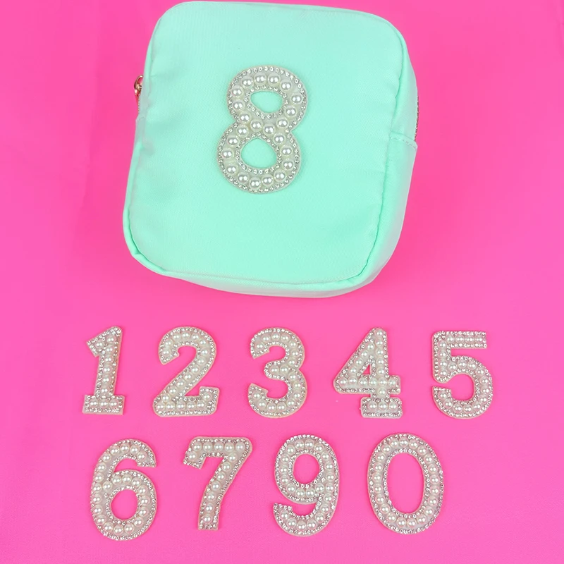 English Letters 0-9 Number Shiny Pearl Patches Set T Shirt Stickers Iron On Patch for Bag Hat Clothes Jeans Fabric Accessories
English Letters 0-9 Number Shiny Pearl Patches Set T Shirt Stickers Iron On Patch for Bag Hat Clothes Jeans Fabric Accessories