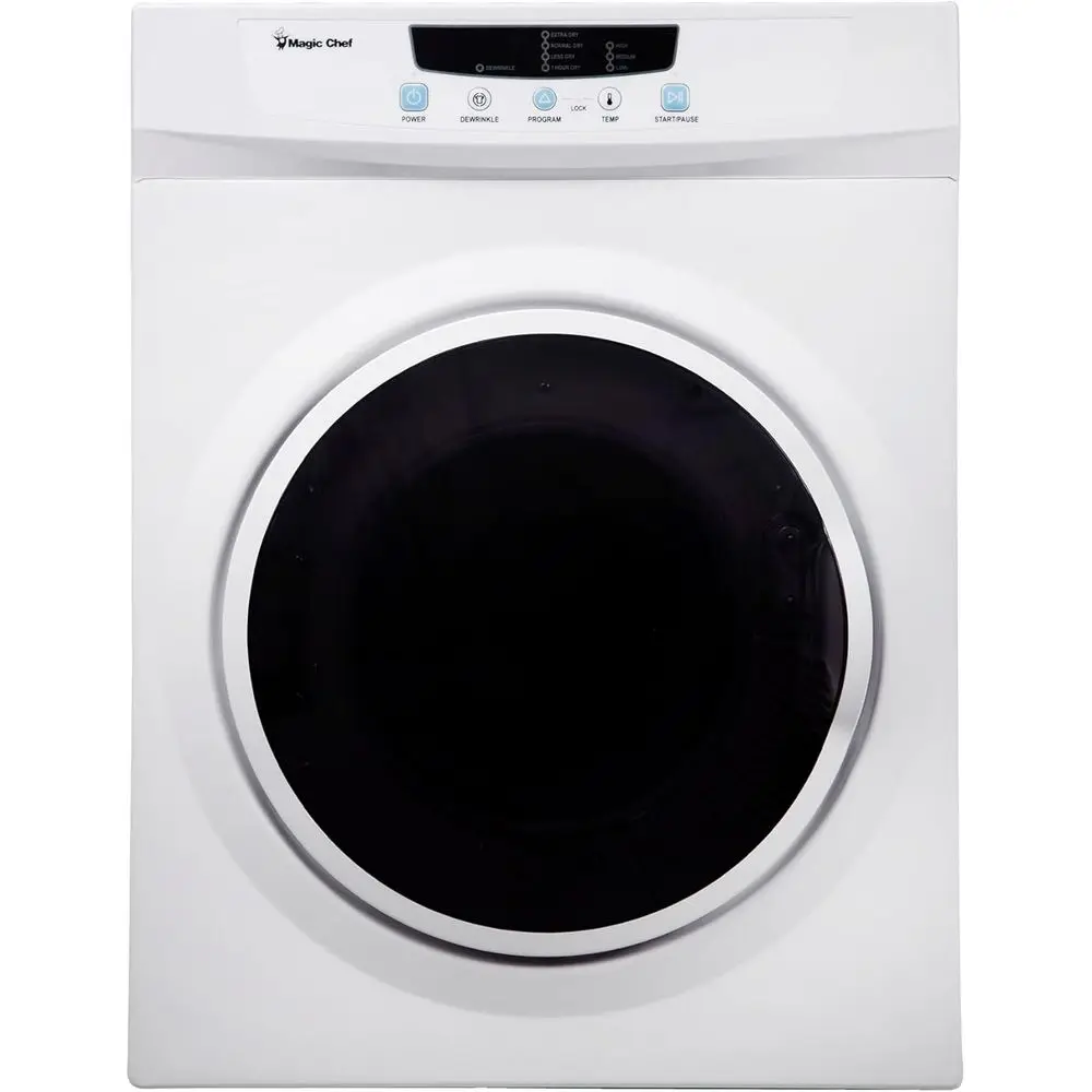 Compact 3.5 cu. t. Electric Dryer in White
Compact 3.5 cu. t. Electric Dryer in White
