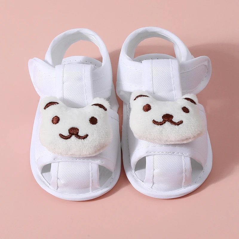 Summer Newborn Shoes 0-12M Cute Bear Pattern Hollow Sandals For Baby Boys Girls Cotton Toddler First Walker Infant Casual Flat
Summer Newborn Shoes 0-12M Cute Bear Pattern Hollow Sandals For Baby Boys Girls Cotton Toddler First Walker Infant Casual Flat