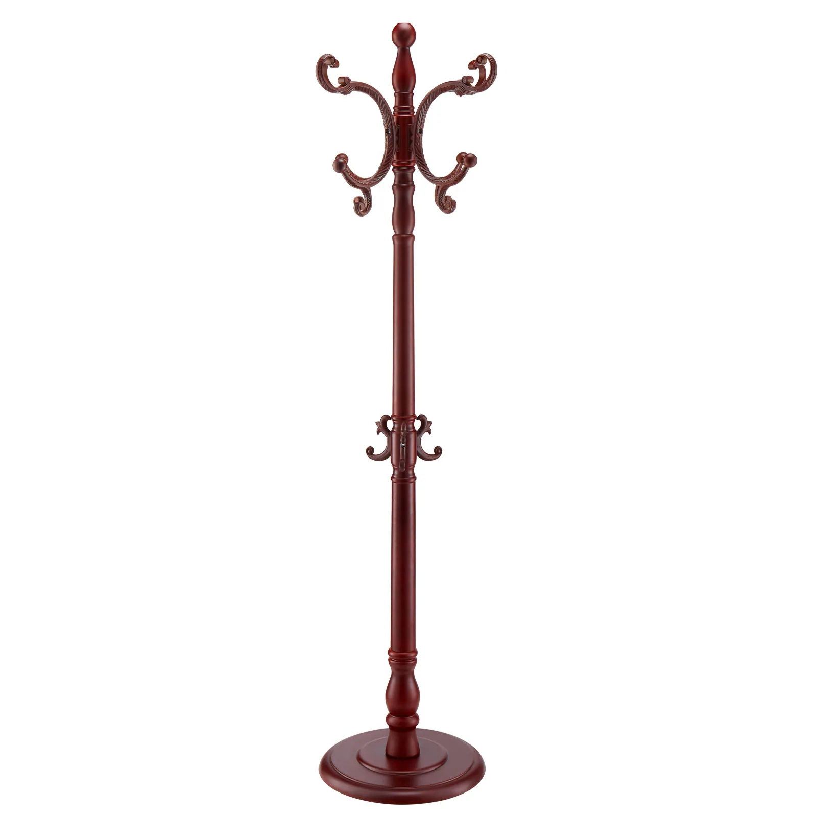 Freestanding Wooden Coat Rack with Weighted Base & 11 Hooks, Modern Coat Tree for Entryway, Bedroom, Living Room, Clothes Hanger
Freestanding Wooden Coat Rack with Weighted Base & 11 Hooks, Modern Coat Tree for Entryway, Bedroom, Living Room, Clothes Hanger