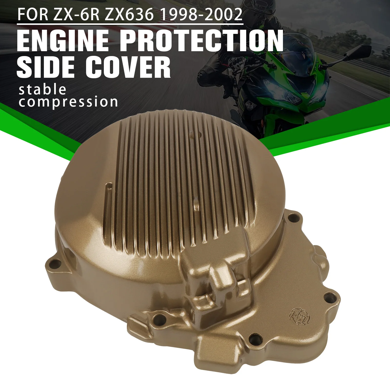 Для Kawasaki ZX-6R ZX636 1998-2002 2001 2000 1999 мотоциклетная боковая крышка статора двигателя защитная крышка корпуса Картера генератора
Для Kawasaki ZX-6R ZX636 1998-2002 2001 2000 1999 мотоциклетная боковая крышка статора двигателя защитная крышка корпуса Картера генератора