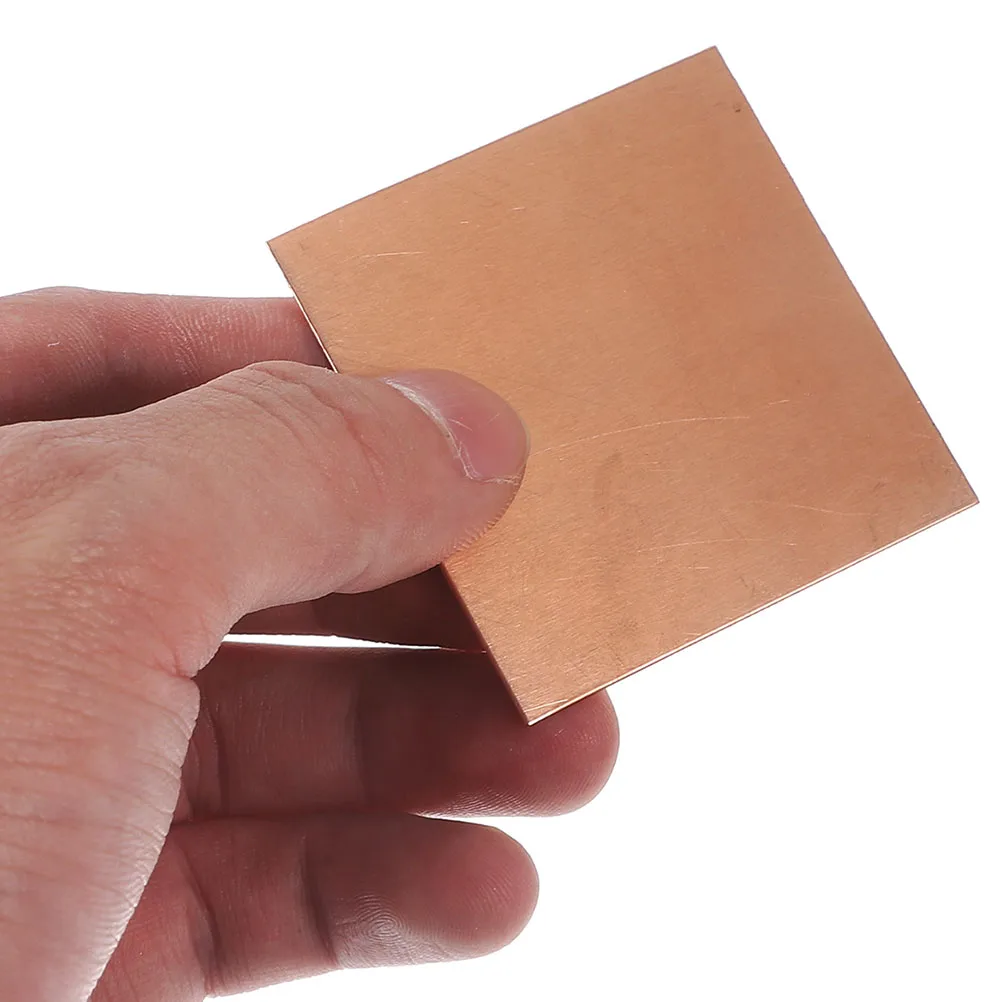 8 Sheets 50x50x0.5mm Copper Plate DIY Flat Plates for Crafts Jewelry Making Metal Sheets Small Size Tools Parts
8 Sheets 50x50x0.5mm Copper Plate DIY Flat Plates for Crafts Jewelry Making Metal Sheets Small Size Tools Parts