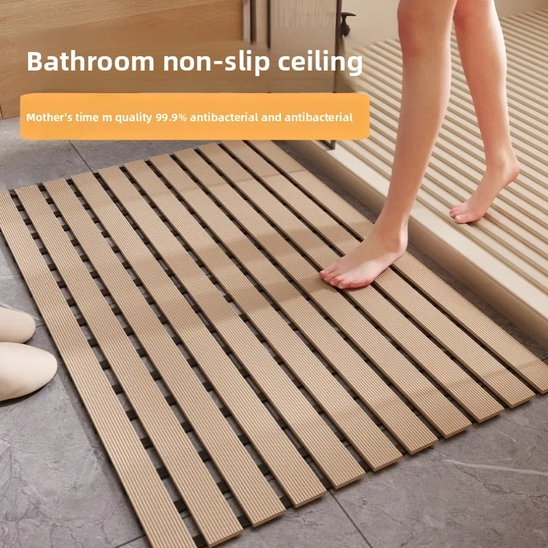 New Bathroom Anti-Slip Mat Shower Room Foot Pad Toilet Floor Pad Hotel Swimming Pool Commercial Hollow Waterproof PVC Material
New Bathroom Anti-Slip Mat Shower Room Foot Pad Toilet Floor Pad Hotel Swimming Pool Commercial Hollow Waterproof PVC Material