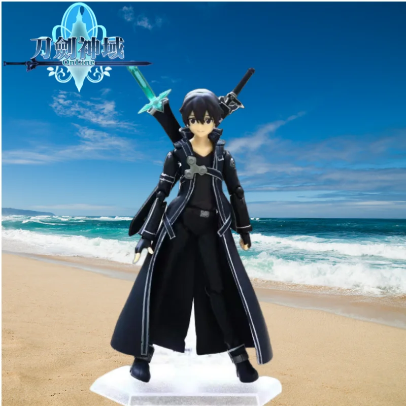 Фигурка Sword Art Online Kirito Q-версия, креативная высококачественная статуя боевой позы для автомобильного компьютера, чехла и украшения рабочего стола
Фигурка Sword Art Online Kirito Q-версия, креативная высококачественная статуя боевой позы для автомобильного компьютера, чехла и украшения рабочего стола