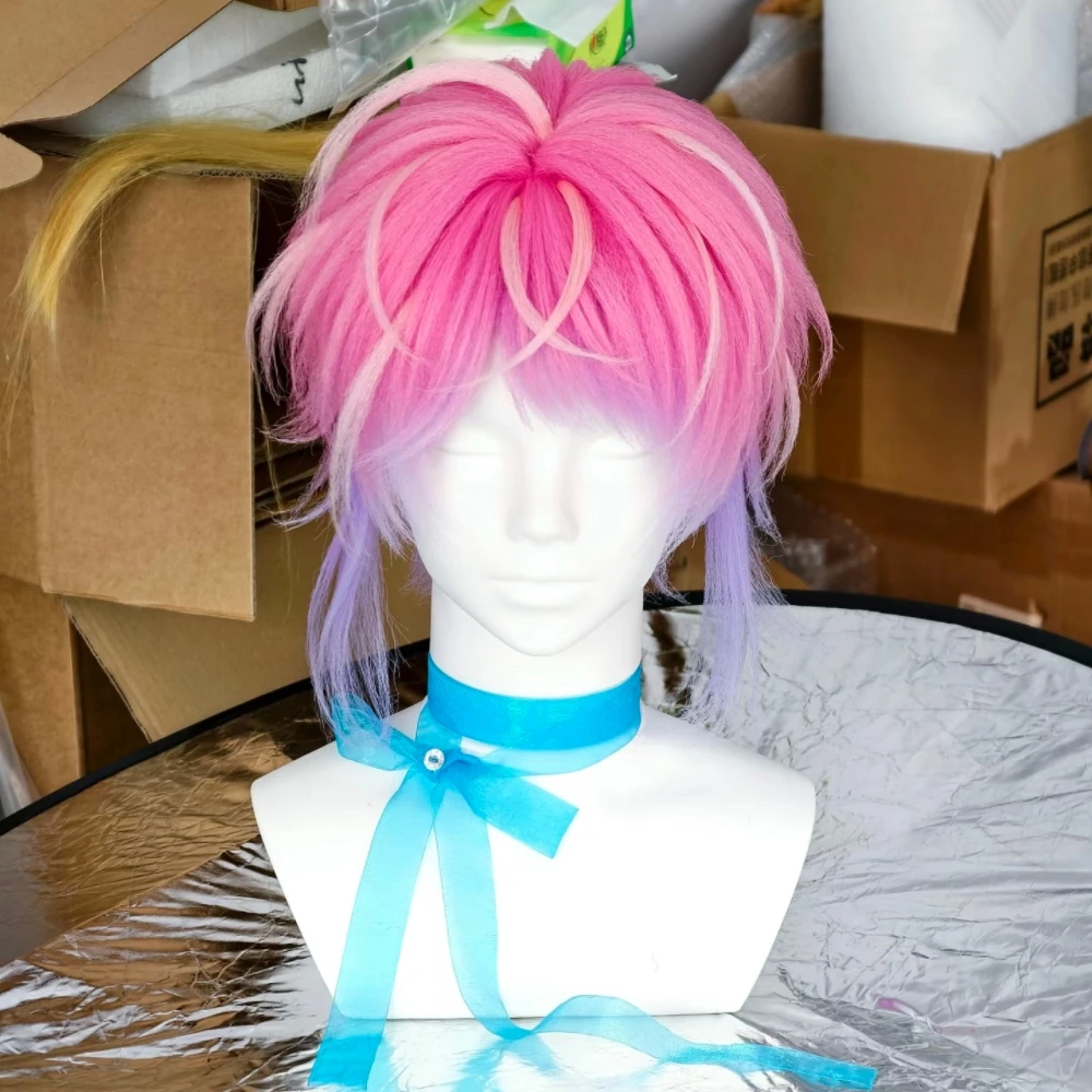 Anime Amemura Ramuda Cosplay Wig Color Highlighted Wig Heat Resistant Synthetic Fiber With Rose Net Suitable for AnimeCosplay
Anime Amemura Ramuda Cosplay Wig Color Highlighted Wig Heat Resistant Synthetic Fiber With Rose Net Suitable for AnimeCosplay