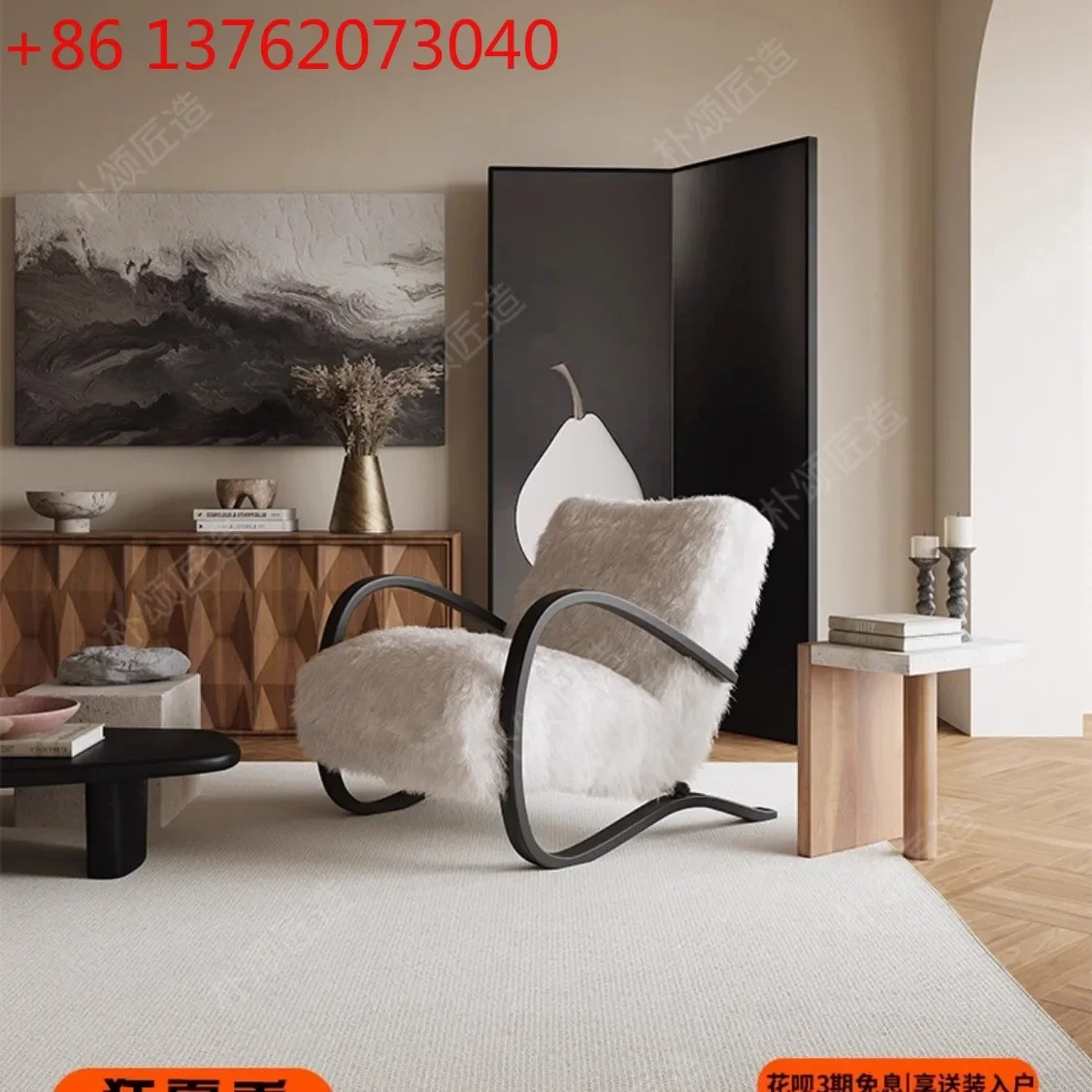 2026 Italian minimalist plush single sofa designer chair modern minimalist leisure chair
2026 Italian minimalist plush single sofa designer chair modern minimalist leisure chair