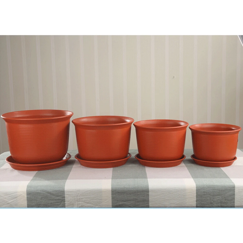 Plastic Flower Pot Indoor Arrangement Tray Succulent Garden Flowerpot Container Decorative Planter
Plastic Flower Pot Indoor Arrangement Tray Succulent Garden Flowerpot Container Decorative Planter