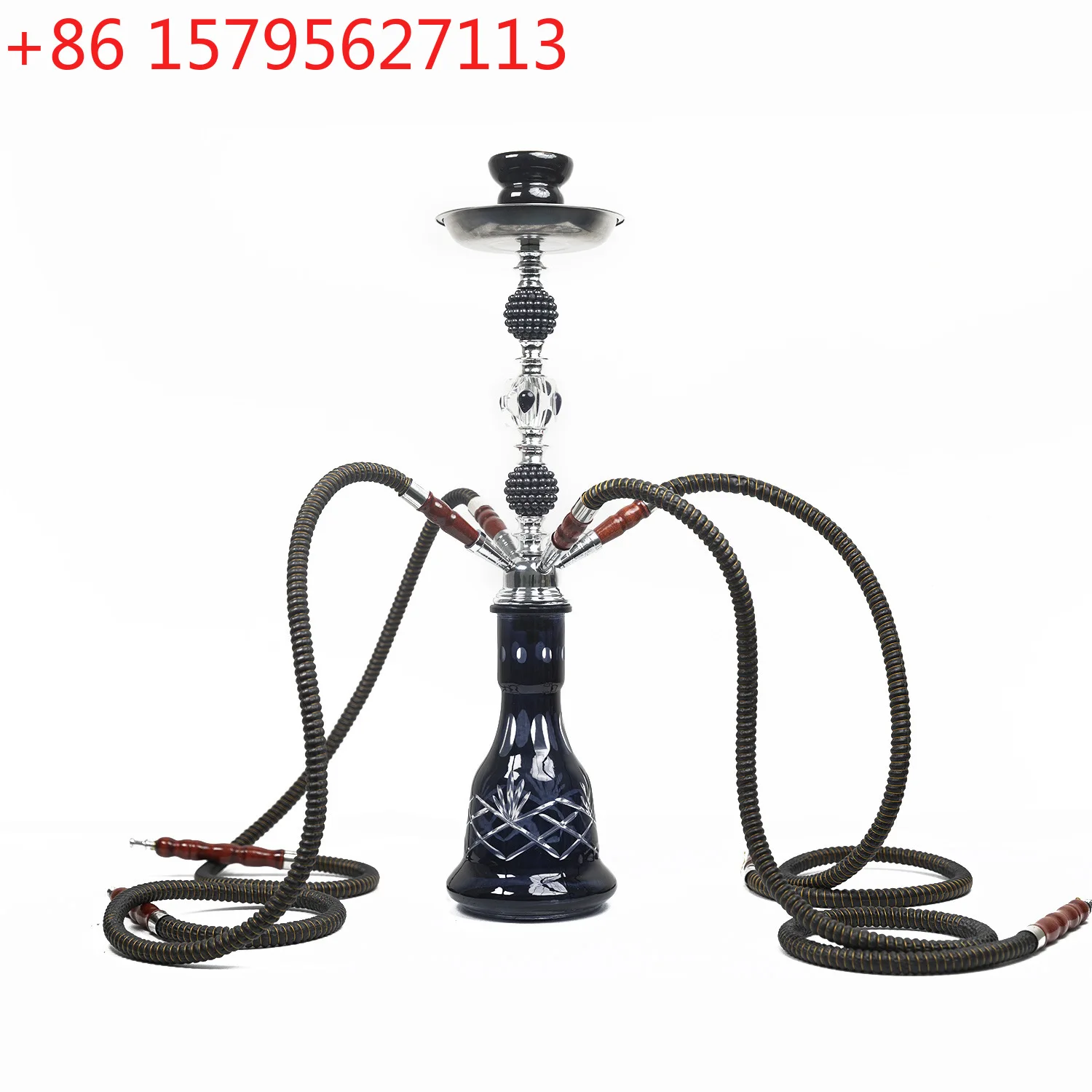 Double 4 tube medium Arabic hookah medium pot metal high-end ktv bar glass pipe
Double 4 tube medium Arabic hookah medium pot metal high-end ktv bar glass pipe