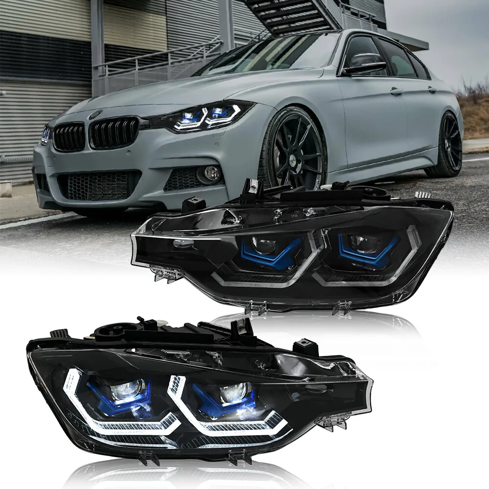 1Pair LED Projector Headlights Assembly For BMW 3 Series F30 F31 F35 2013-2019 Front Lamps Headlamp Accessories
1Pair LED Projector Headlights Assembly For BMW 3 Series F30 F31 F35 2013-2019 Front Lamps Headlamp Accessories