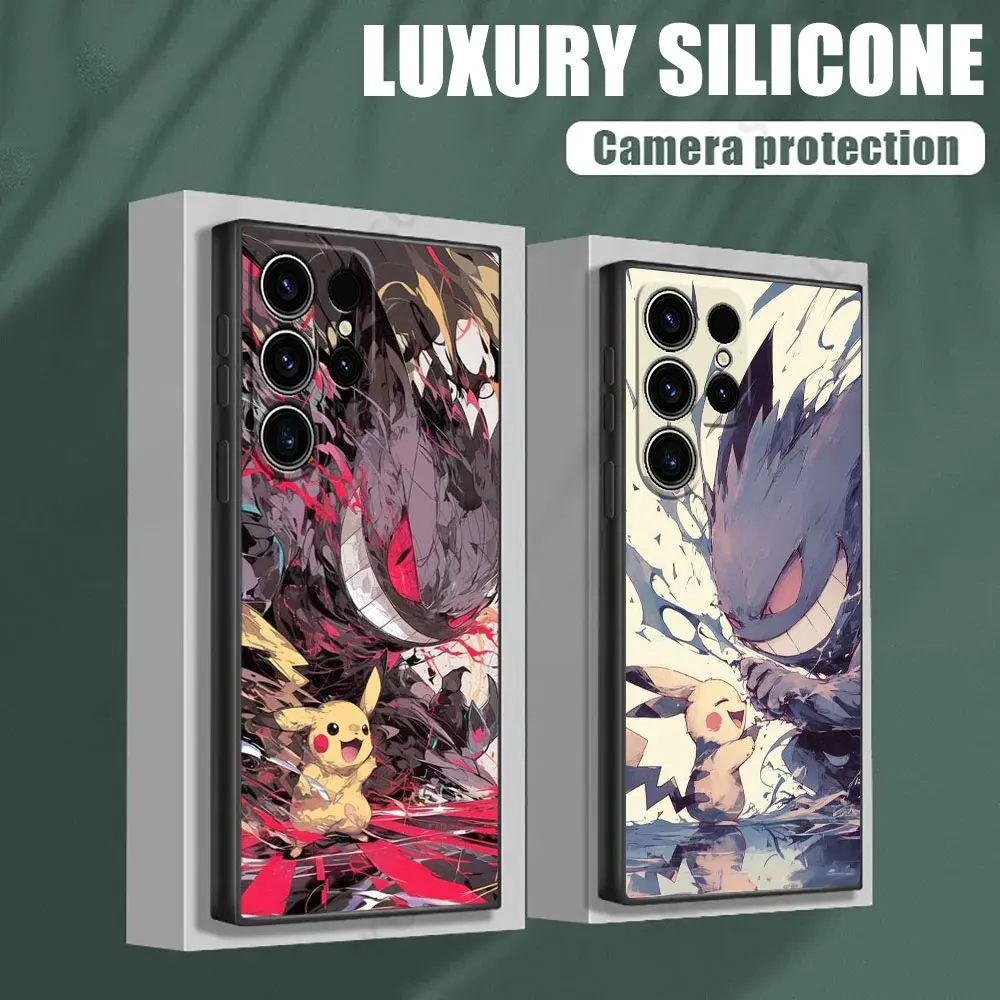 Gengar Pikachu Pokemons Anime S25 Case For Samsung Galaxy S24 S23 S20 S21 FE S22 S25 Ultra 5G S10 Plus Note 20 Black Phone Cover
Gengar Pikachu Pokemons Anime S25 Case For Samsung Galaxy S24 S23 S20 S21 FE S22 S25 Ultra 5G S10 Plus Note 20 Black Phone Cover