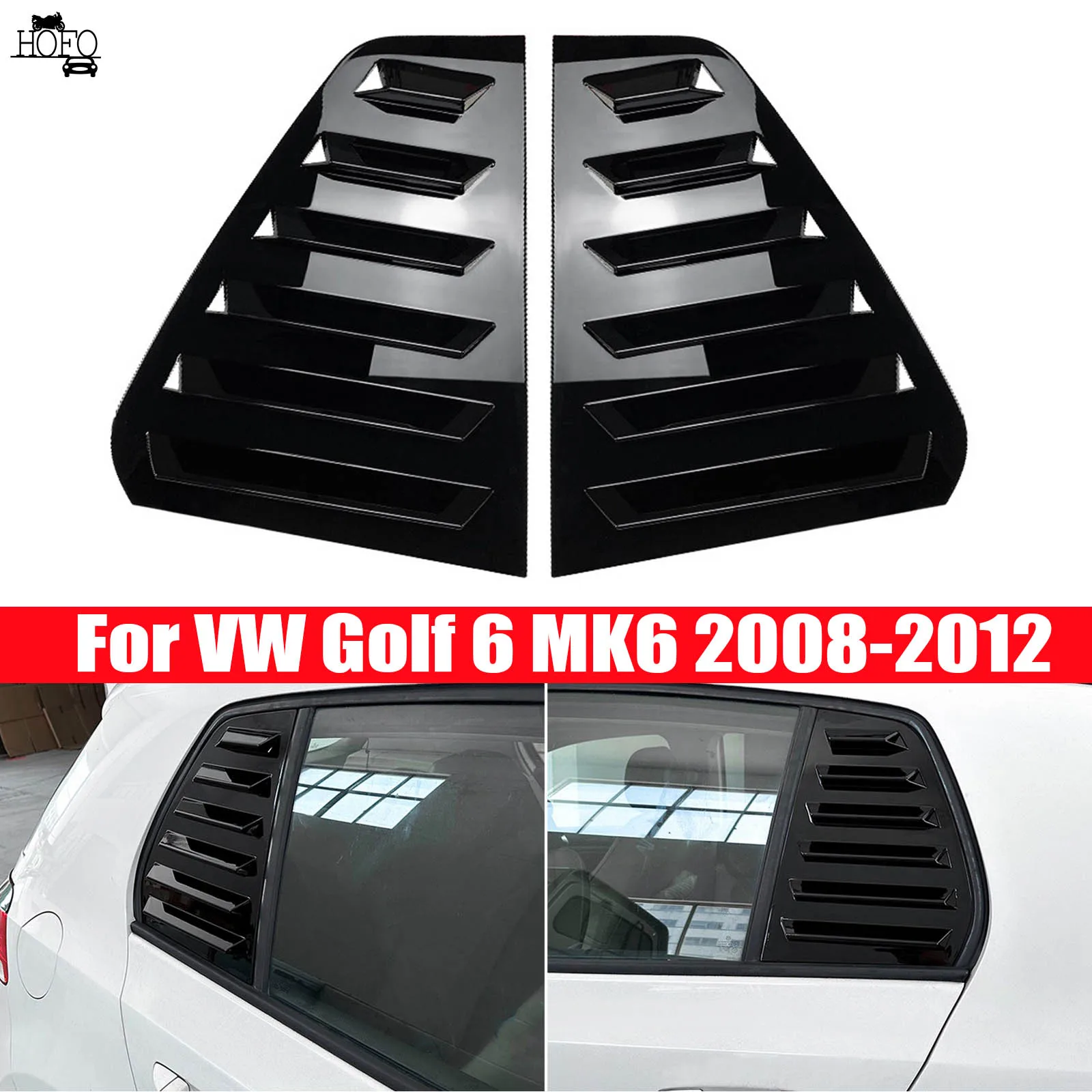 Car Rear Window Shutter Louver Cover Trim For 2008-2012 VW Golf 6 MK6 Gloss Black Rear Window Vent Louver Scoop Cover Trim
Car Rear Window Shutter Louver Cover Trim For 2008-2012 VW Golf 6 MK6 Gloss Black Rear Window Vent Louver Scoop Cover Trim
