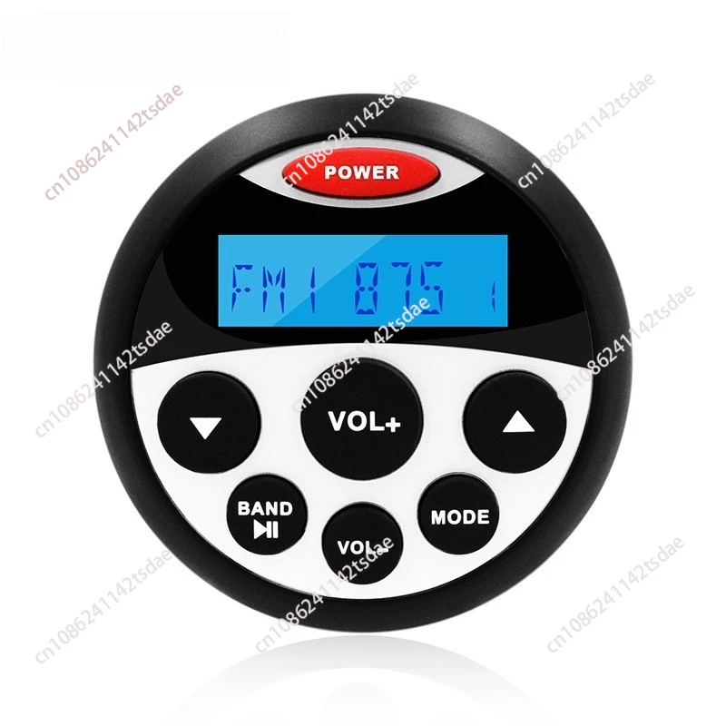 RV Yacht Waterproof Bluetooth FM Marine Radio, Motorcycle USB Controlled Audio Player
RV Yacht Waterproof Bluetooth FM Marine Radio, Motorcycle USB Controlled Audio Player