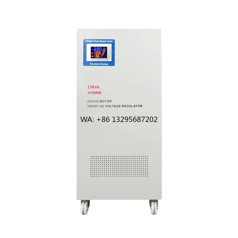 SVC 10KVA Voltage Stabilizer 100% Copper LCD Display Single Phase Automatic Voltage Regulation for Industry Equipments
SVC 10KVA Voltage Stabilizer 100% Copper LCD Display Single Phase Automatic Voltage Regulation for Industry Equipments