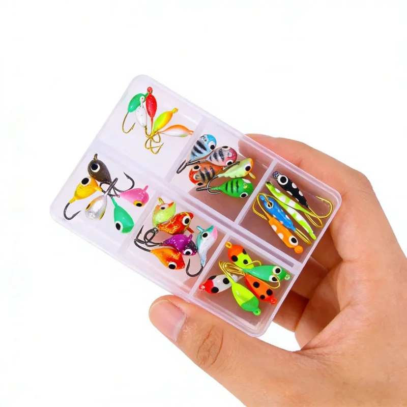 Набор приманок 25-40: Светящиеся в темноте рыболовные приманки с эффектом рыбьего глаза, незацепляющиеся, с донной свинцовой головкой, специально для ловли верхоголового культера, для зимней рыбалки, мягкие приманки
Набор приманок 25-40: Светящиеся в темноте рыболовные приманки с эффектом рыбьего глаза, незацепляющиеся, с донной свинцовой головкой, специально для ловли верхоголового культера, для зимней рыбалки, мягкие приманки