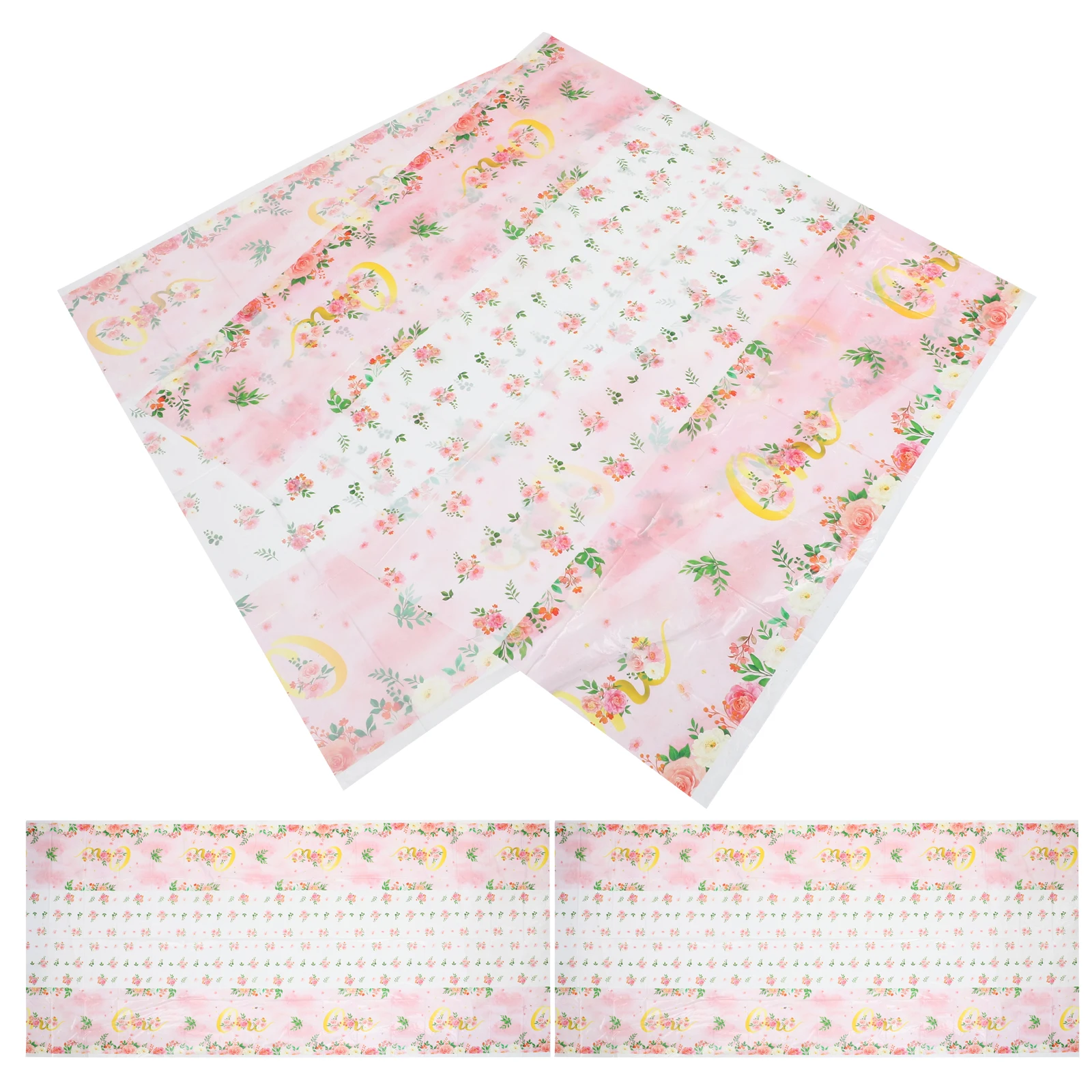 3pcs 1st Birthday Tablecloth 137x274cm Reusable Plastic Decorative Kids Party Supplies Foldable Baby Shower Cover
3pcs 1st Birthday Tablecloth 137x274cm Reusable Plastic Decorative Kids Party Supplies Foldable Baby Shower Cover